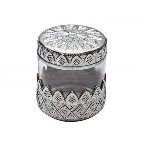 Dry Fruit Box - Chrome Finished - Pack Of 10 - 1000gms